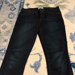 PAIGE Dark Indigo Women's Straight Leg Jeans